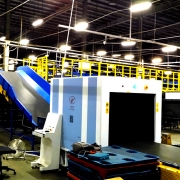 天津德邦物流中心與我司達成合作，龍門安檢機安裝調(diào)試正式使用